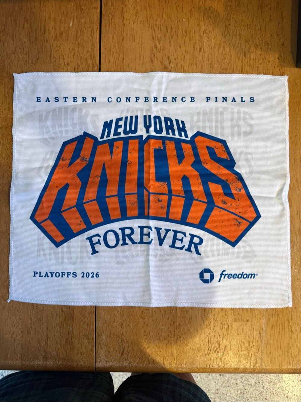 2026 New York Knicks Playoffs Rally Towels Set of 2 | Eastern Conference Finals - Picture 7 of 9